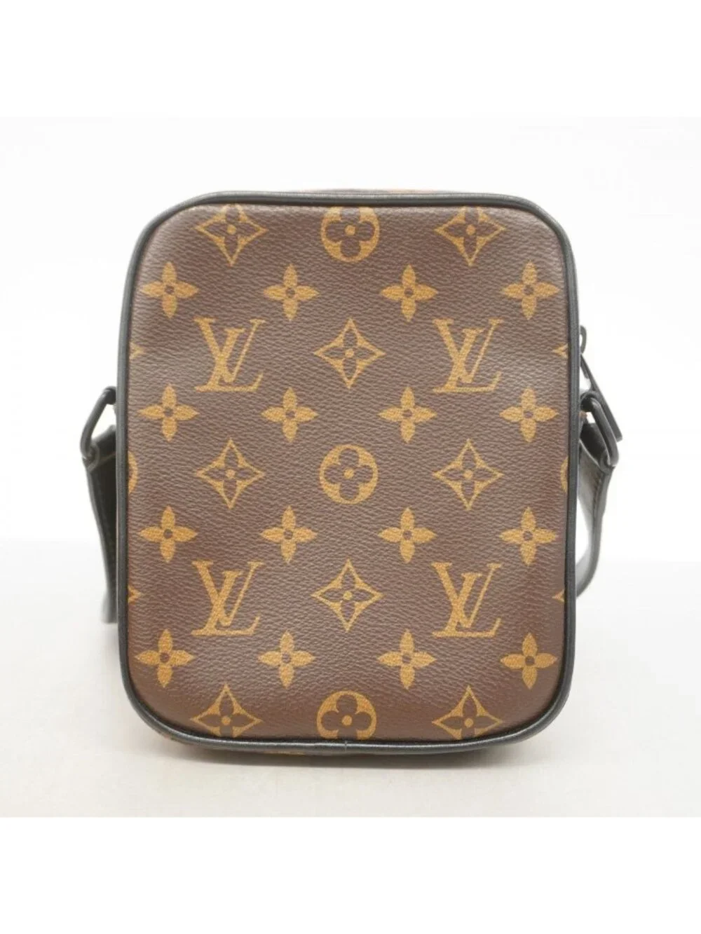 Louis Vuitton Shoulder Bag Monogram Macassar Christopher Wearable Wallet Brown